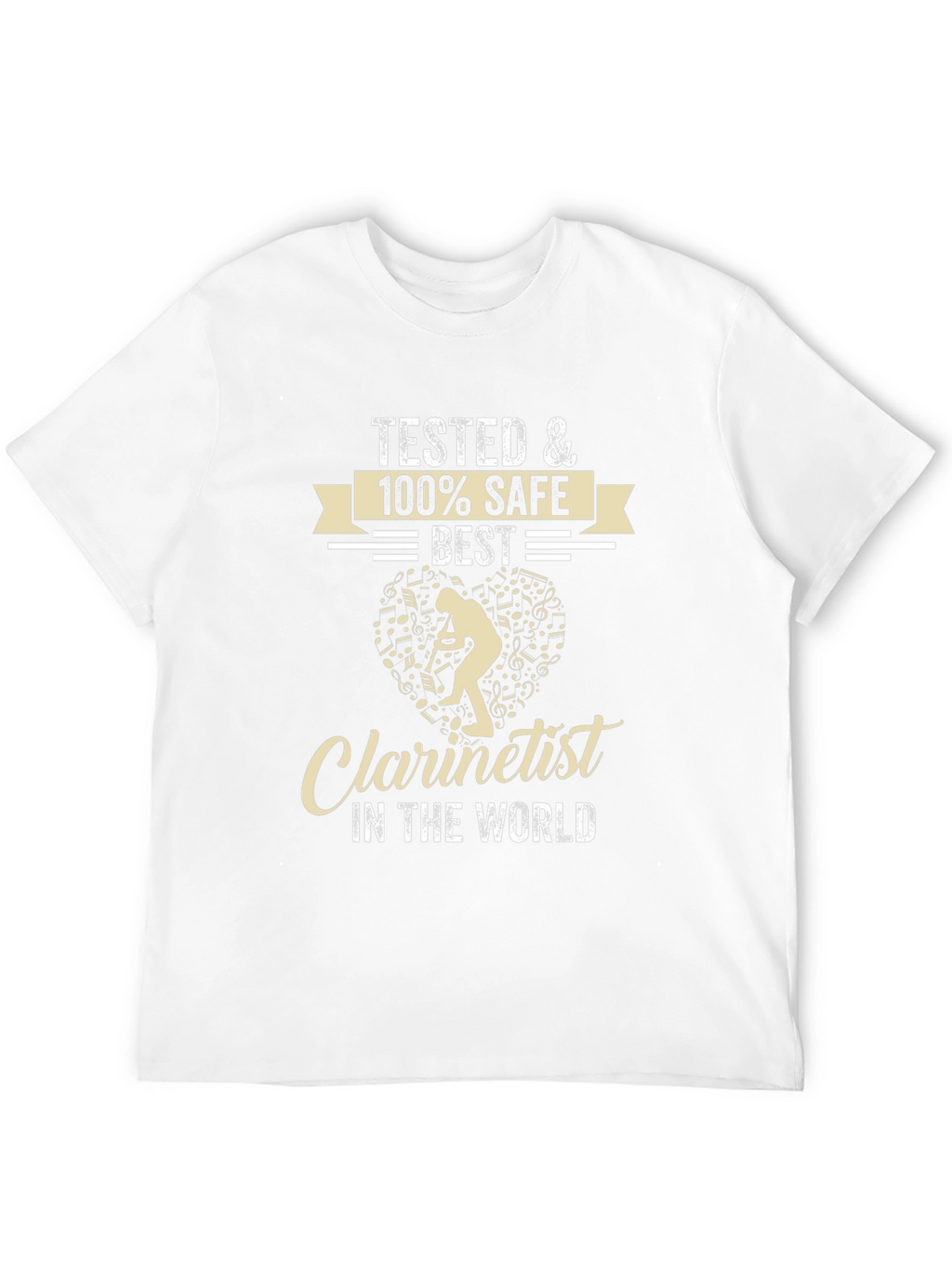Tested & Safe Clarinetist T-Shirt