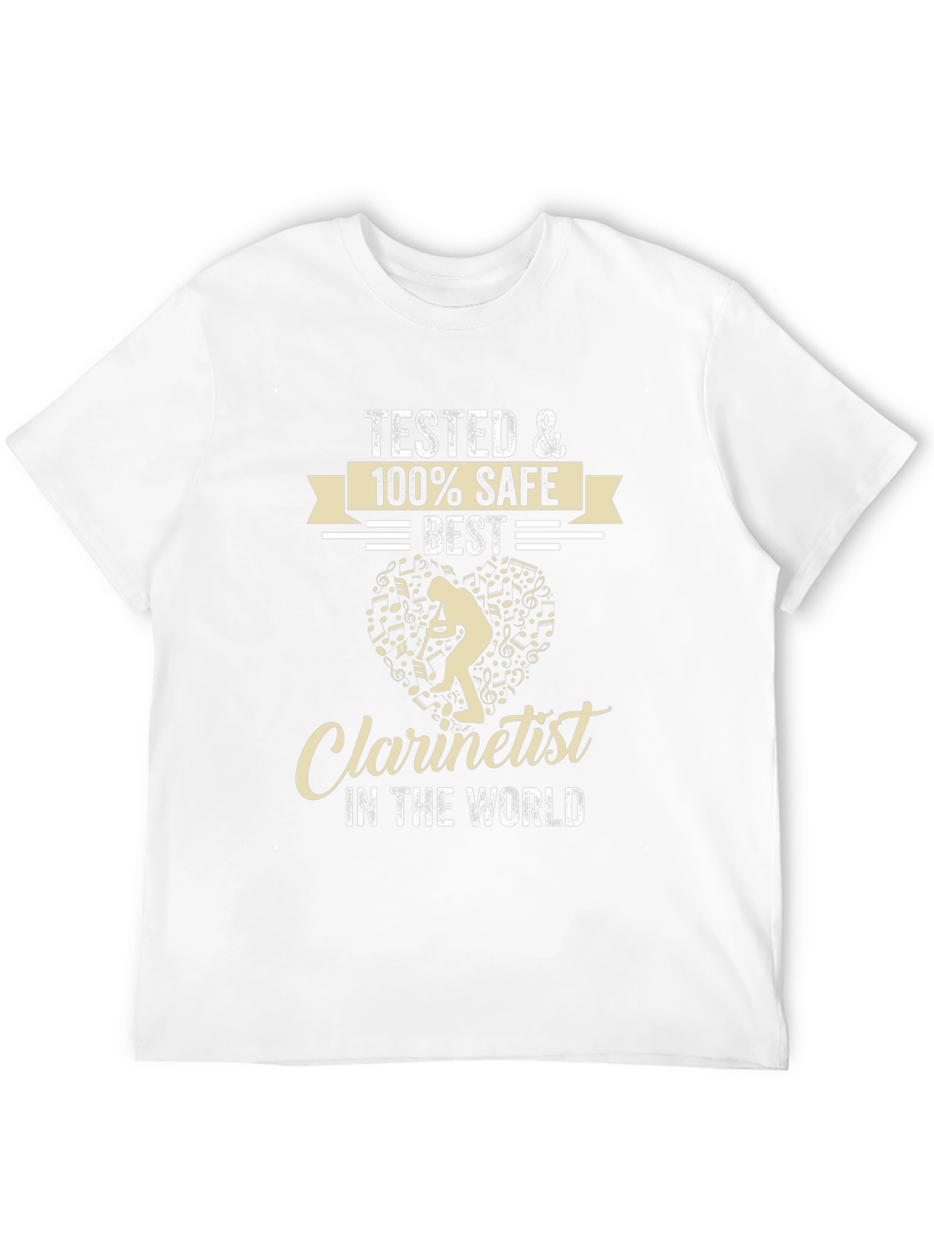Tested & Safe Clarinetist T-Shirt