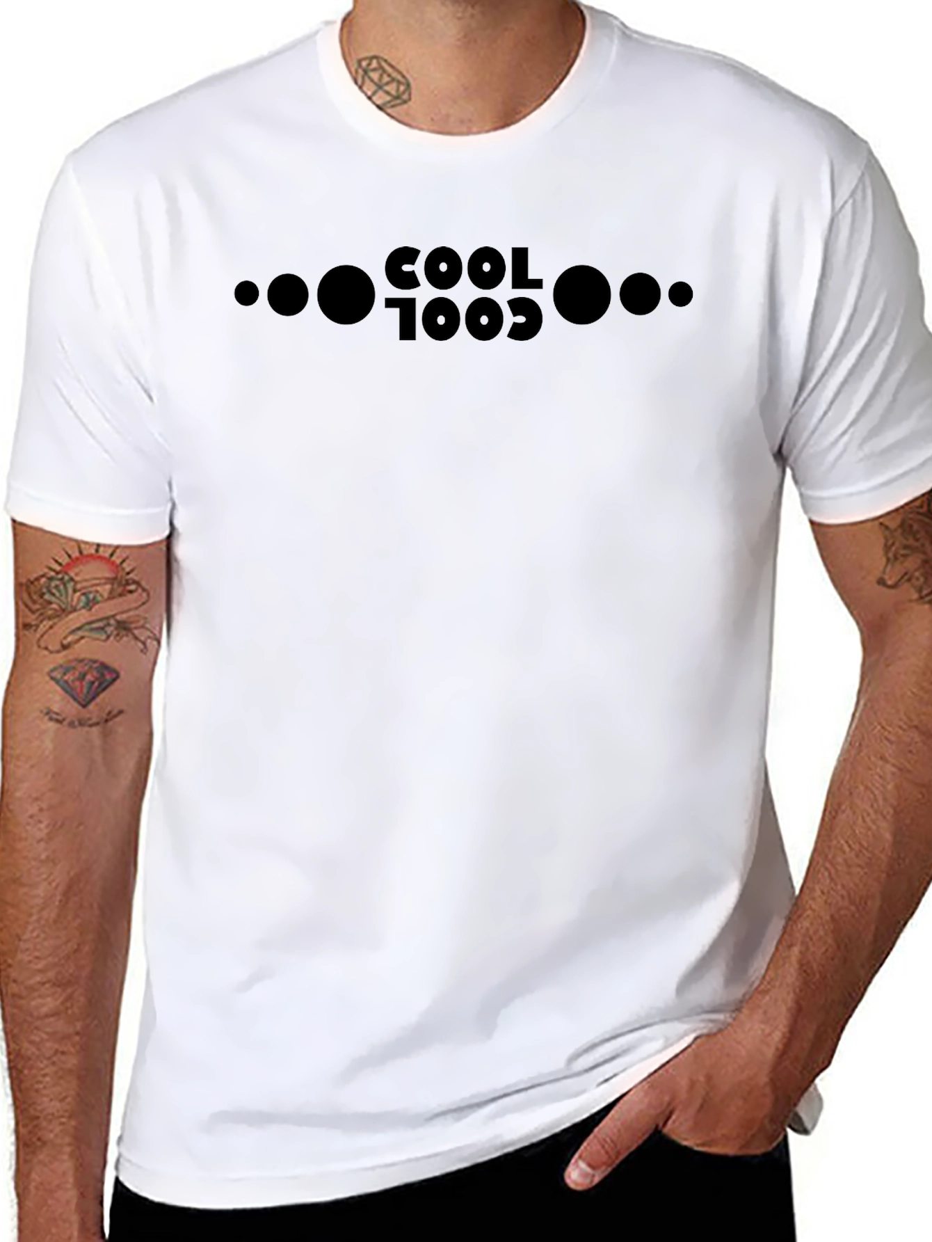 Cool 1005 Black Graphic Tee