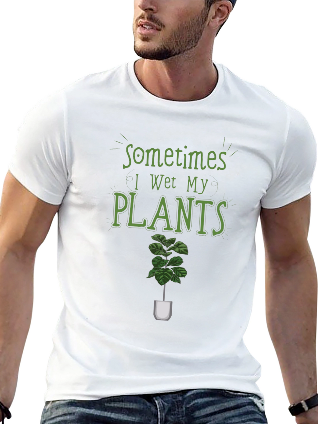 Funny Plant Lover Graphic T-Shirt