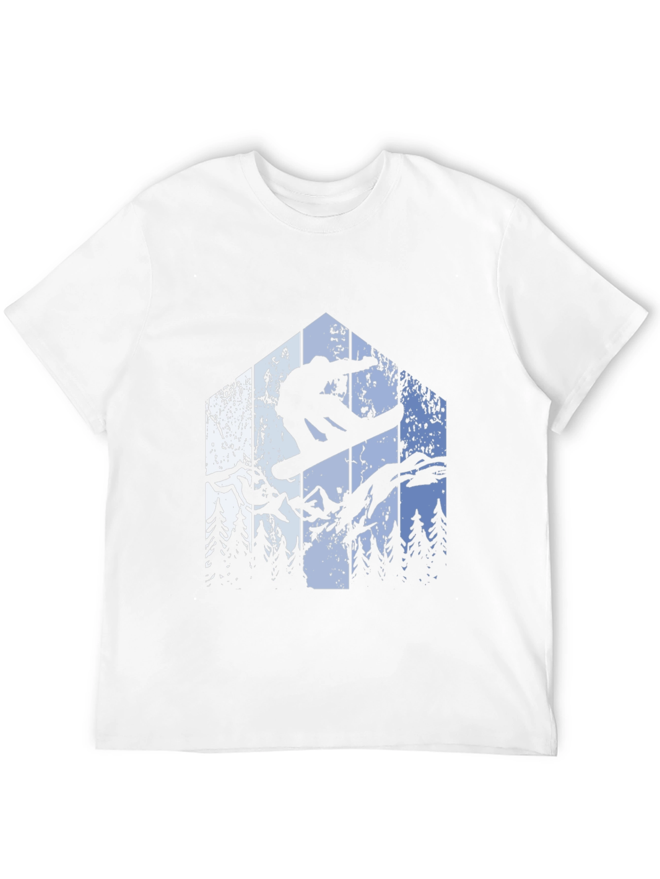 Snowboarding T-Shirt - Mountain Adventure Tee