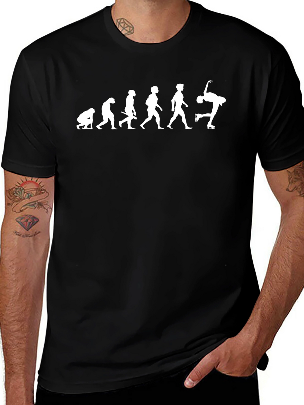 Evolution of Figure Skating T-Shirt