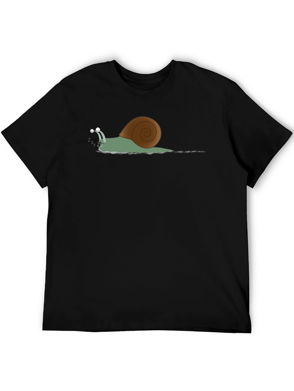 Lazy Snail Graphic Tee - Unique Design