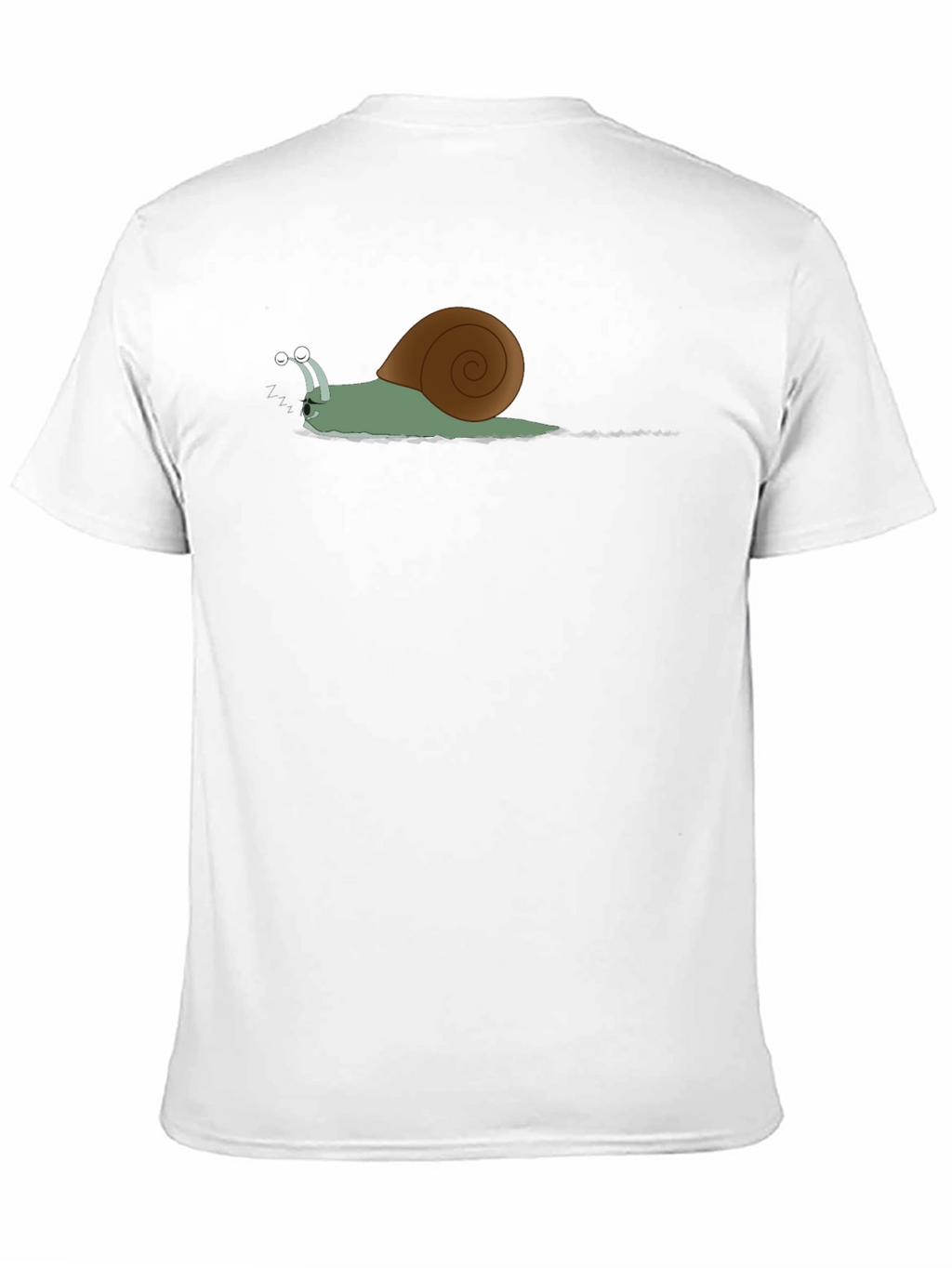Lazy Snail Graphic Tee - Unique Design
