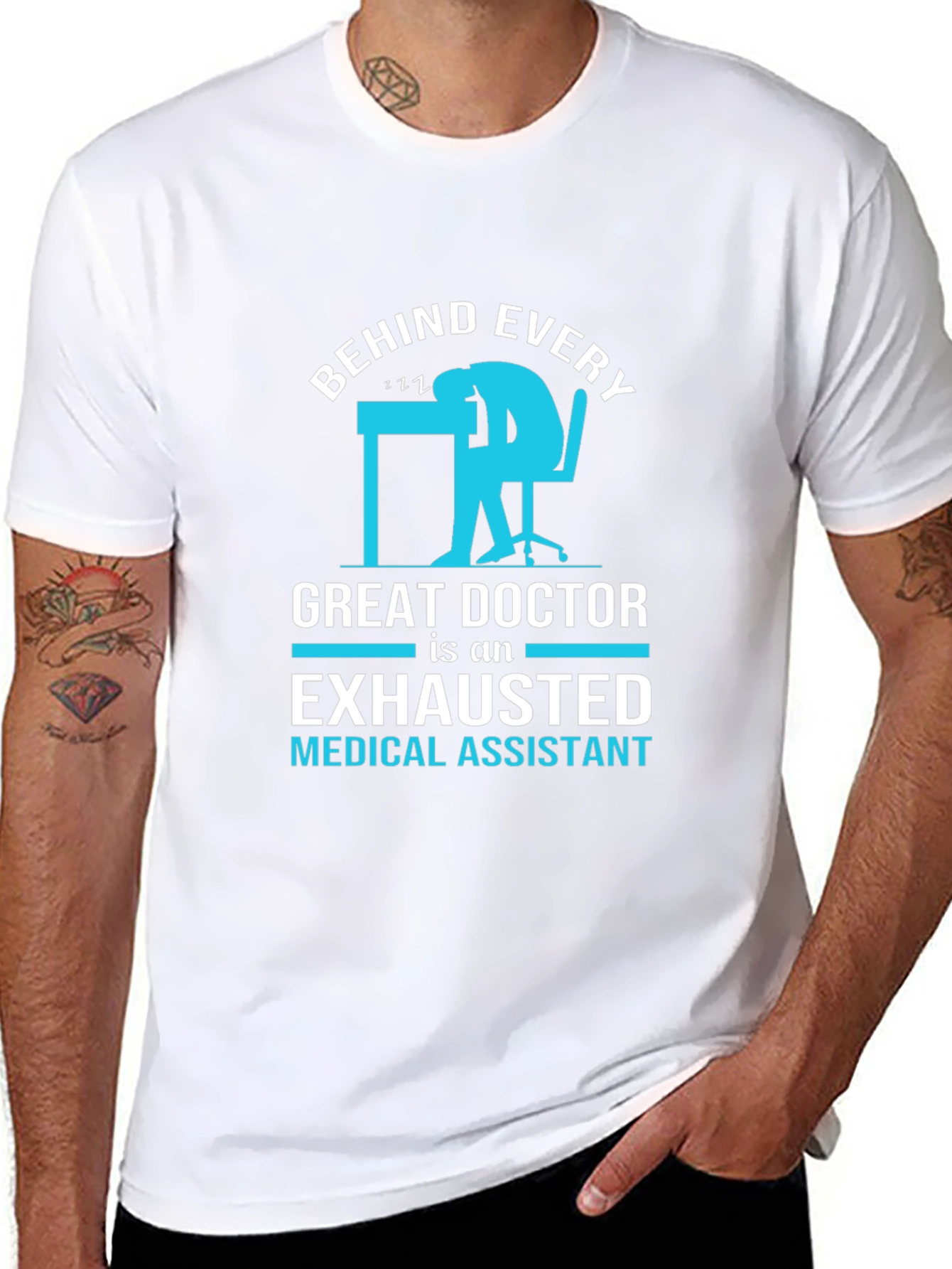 Exhausted Medical Assistant T-Shirt