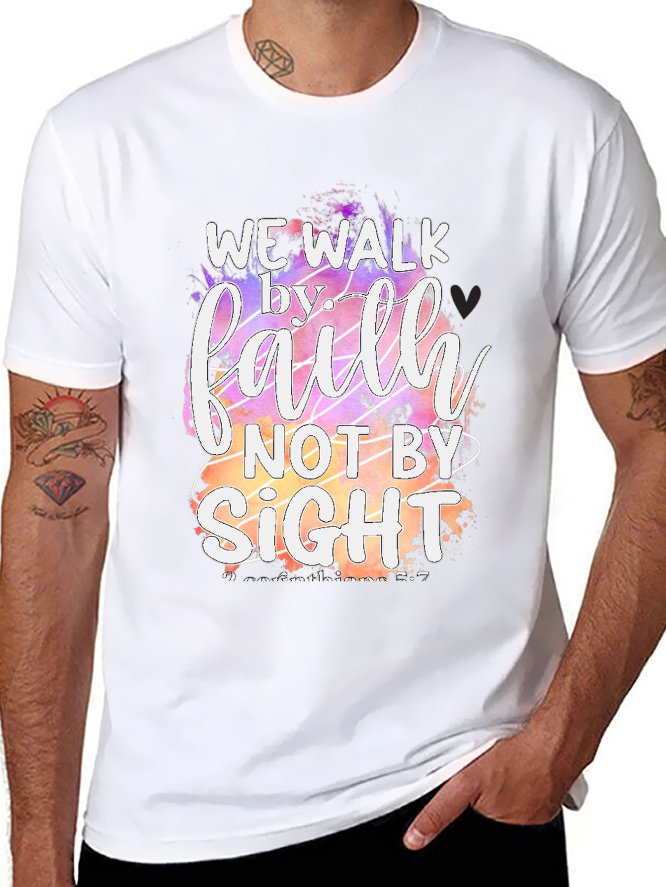 Faith Over Sight Tee - Christian T-Shirt