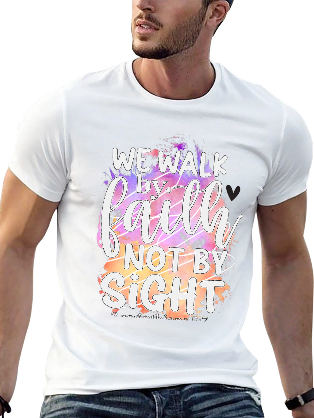Faith Over Sight Tee - Christian T-Shirt