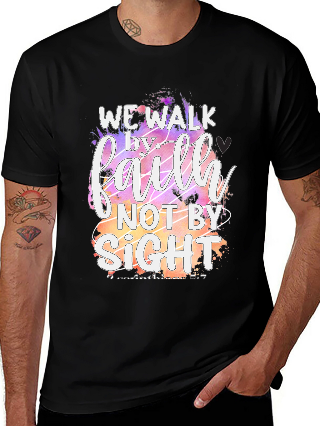 Faith Over Sight Tee - Christian T-Shirt