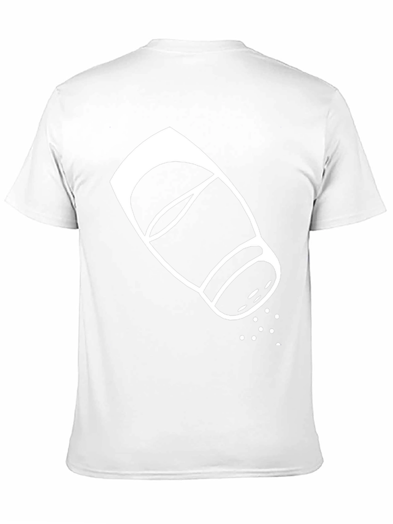 Salt Shaker Graphic Tee - Black Cotton T-Shirt