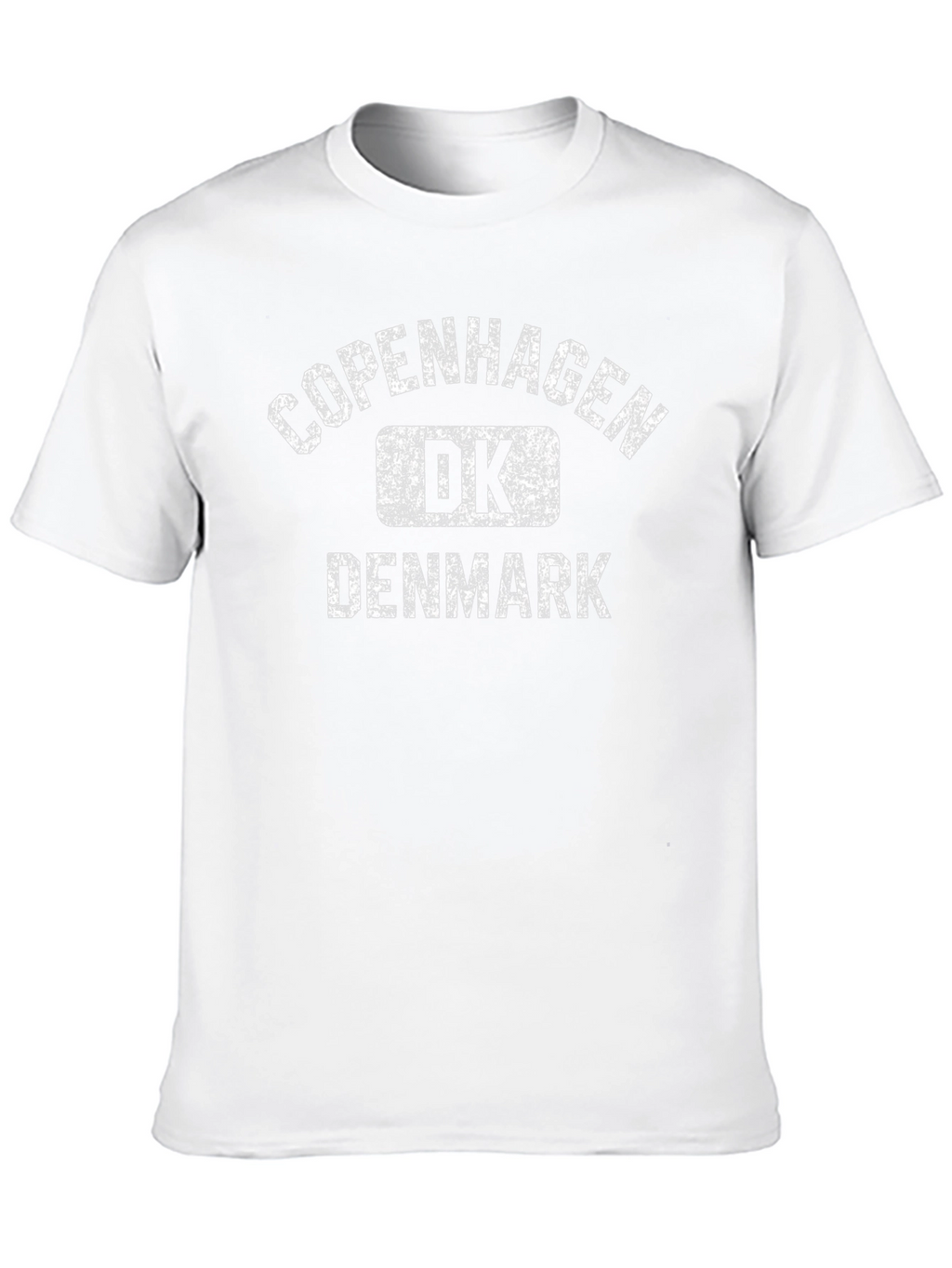 Copenhagen Denmark DK Black Graphic T-Shirt