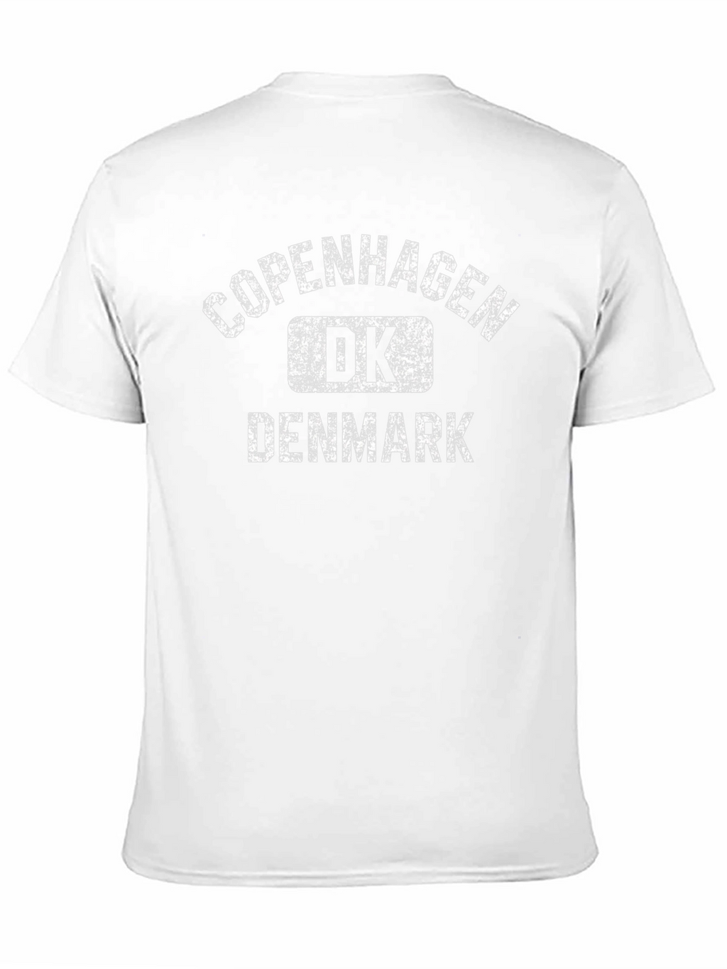 Copenhagen Denmark DK Black Graphic T-Shirt