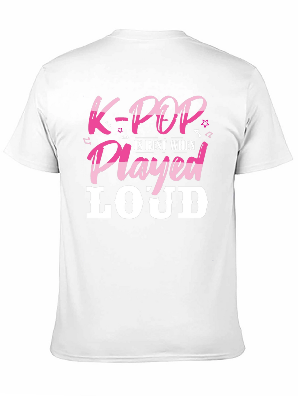 K-POP Loud Music T-Shirt - Stylish Graphic Tee