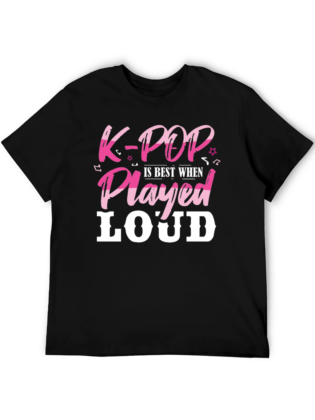 K-POP Loud Music T-Shirt - Stylish Graphic Tee