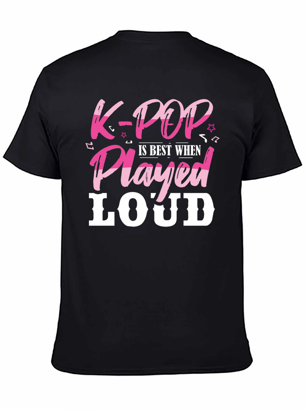 K-POP Loud Music T-Shirt - Stylish Graphic Tee