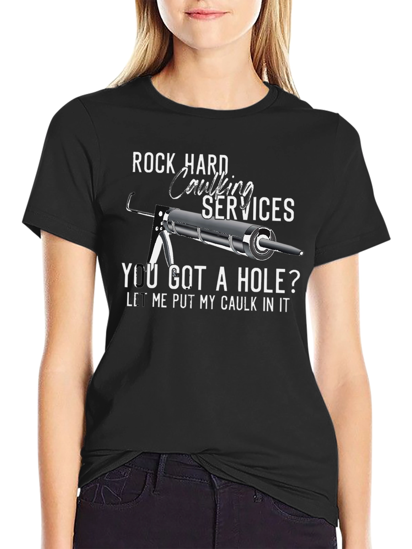 Rock Hard Caulking Services T-Shirt