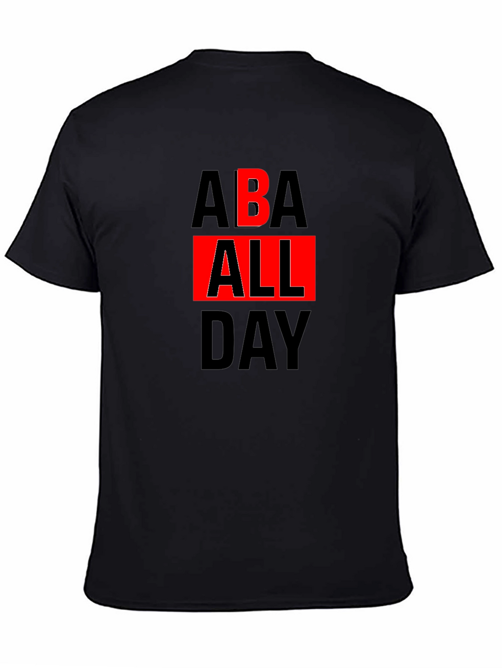 ABA All Day Graphic Tee - Black