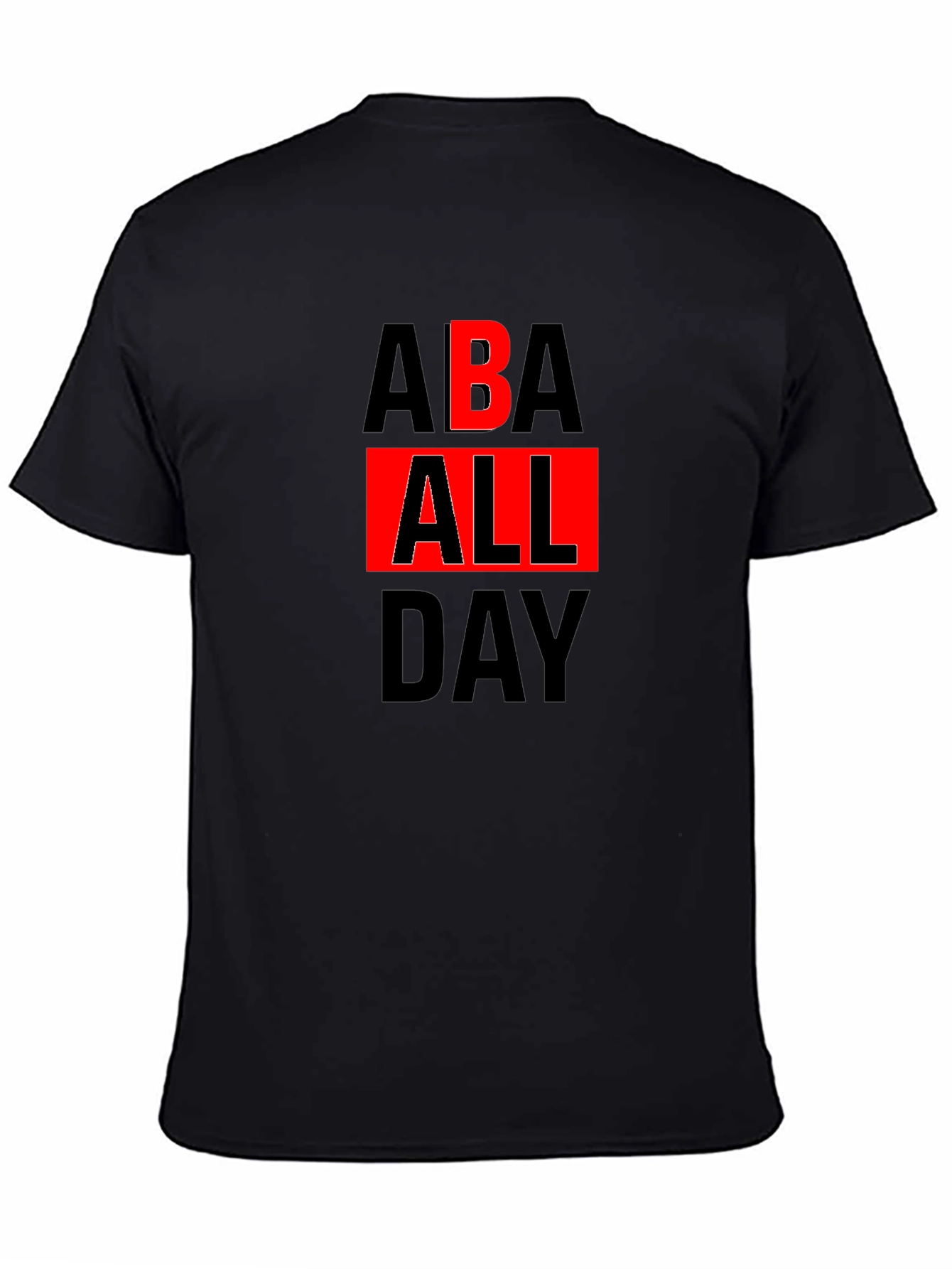 ABA All Day Graphic Tee - Black