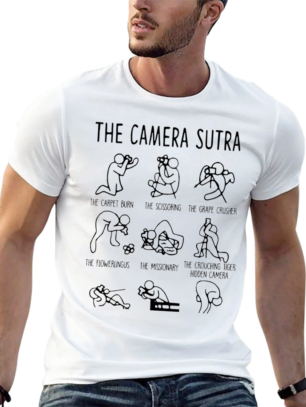 Camera Sutra Graphic T-Shirt