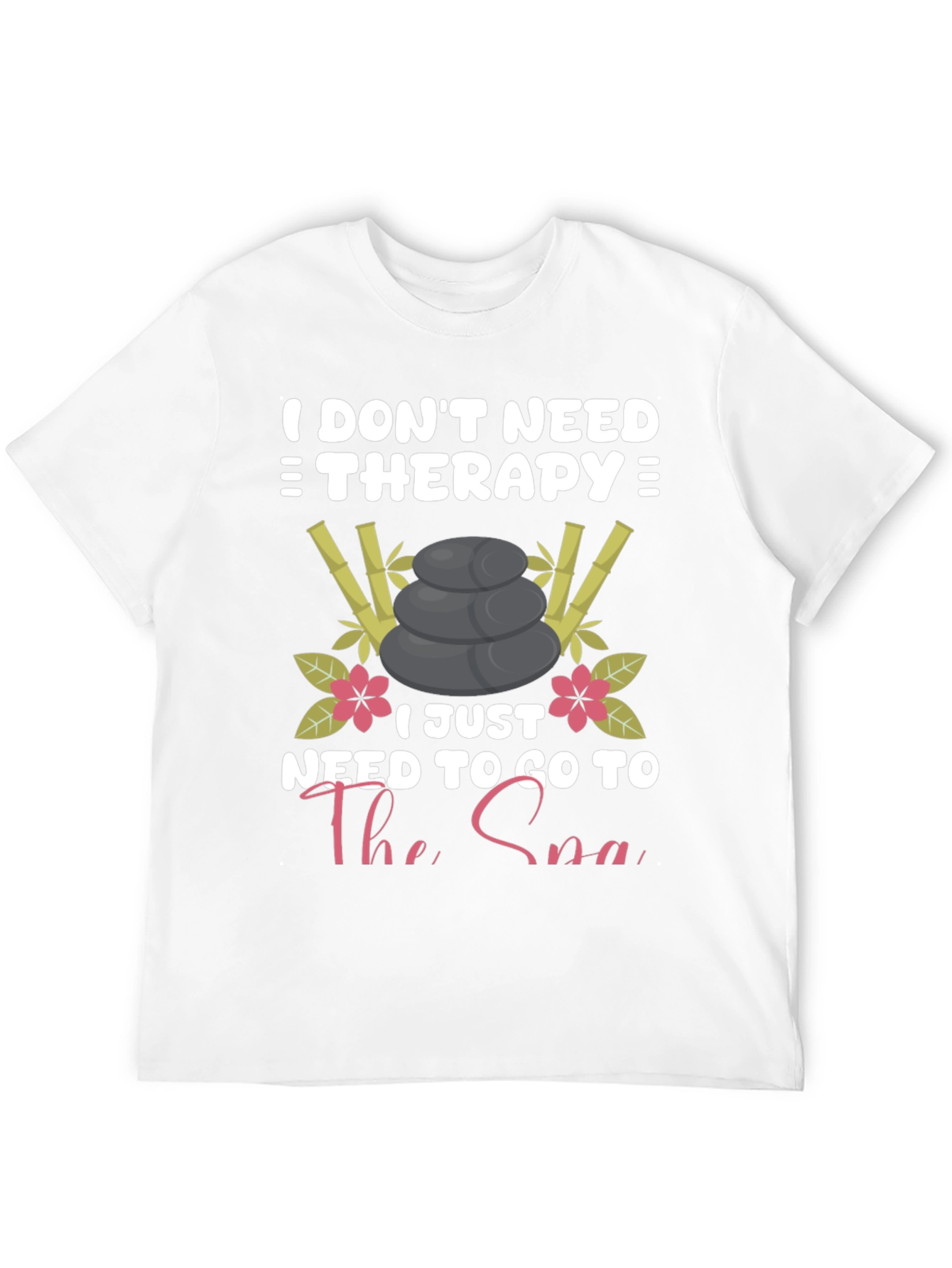Spa Therapy T-Shirt - Relaxation and Wellness Apparel