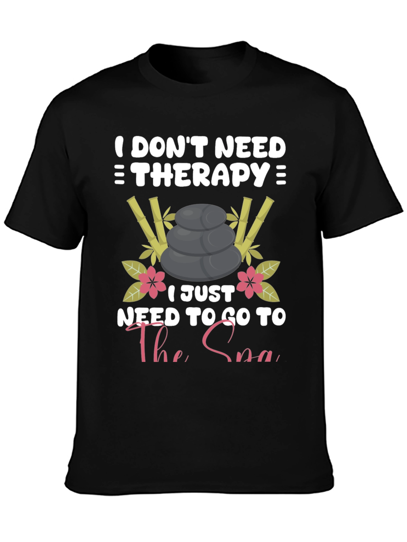 Spa Therapy T-Shirt - Relaxation and Wellness Apparel