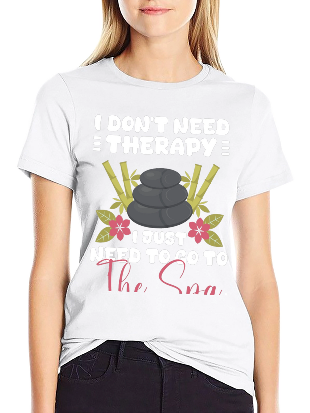 Spa Therapy T-Shirt - Relaxation and Wellness Apparel