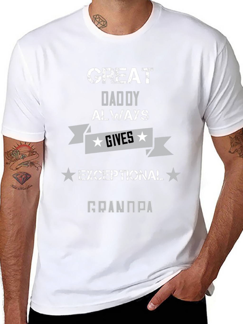 Great Daddy Grandpa Tee Shirt