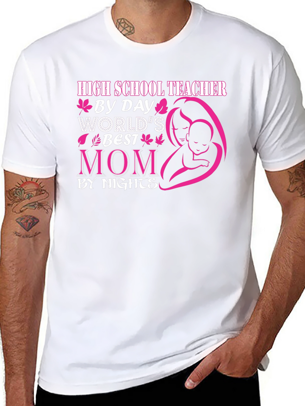 High School Teacher Mom T-Shirt