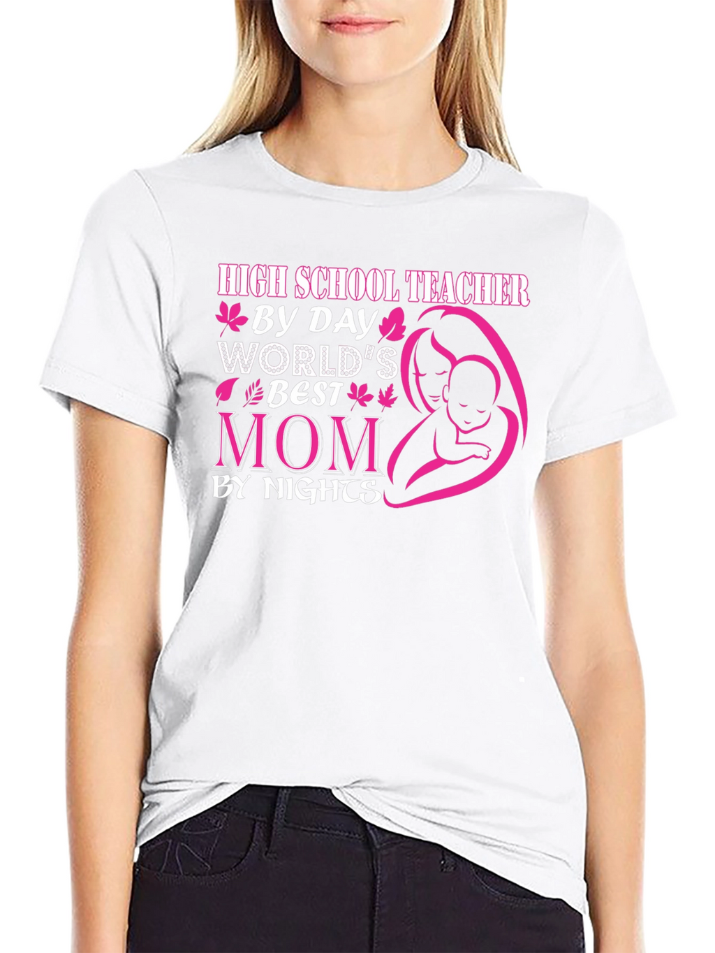 High School Teacher Mom T-Shirt