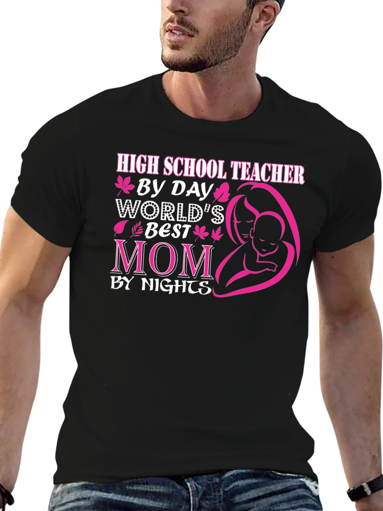High School Teacher Mom T-Shirt
