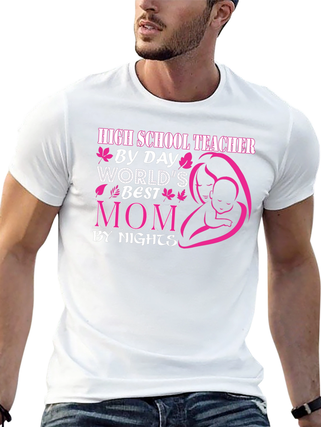 High School Teacher Mom T-Shirt