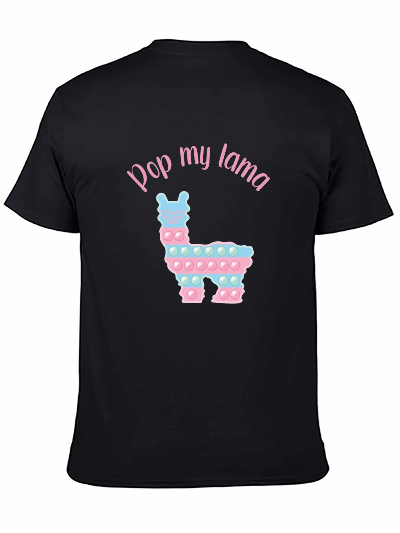 Pop My Lama T-Shirt Funny Pop It Toy Shirt