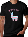Pop My Lama T-Shirt Funny Pop It Toy Shirt