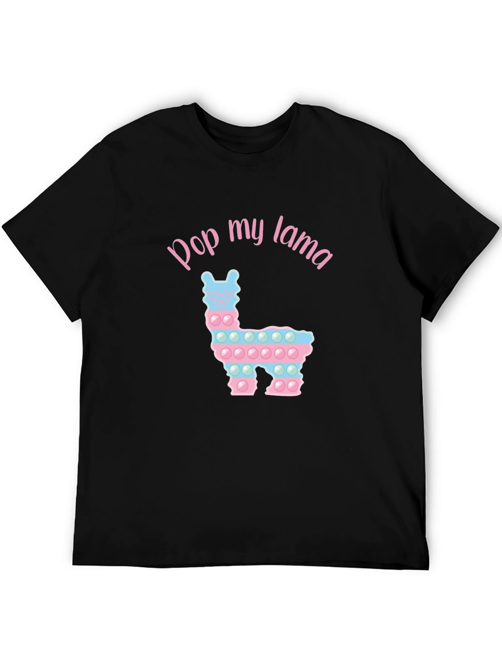 Pop My Lama T-Shirt Funny Pop It Toy Shirt
