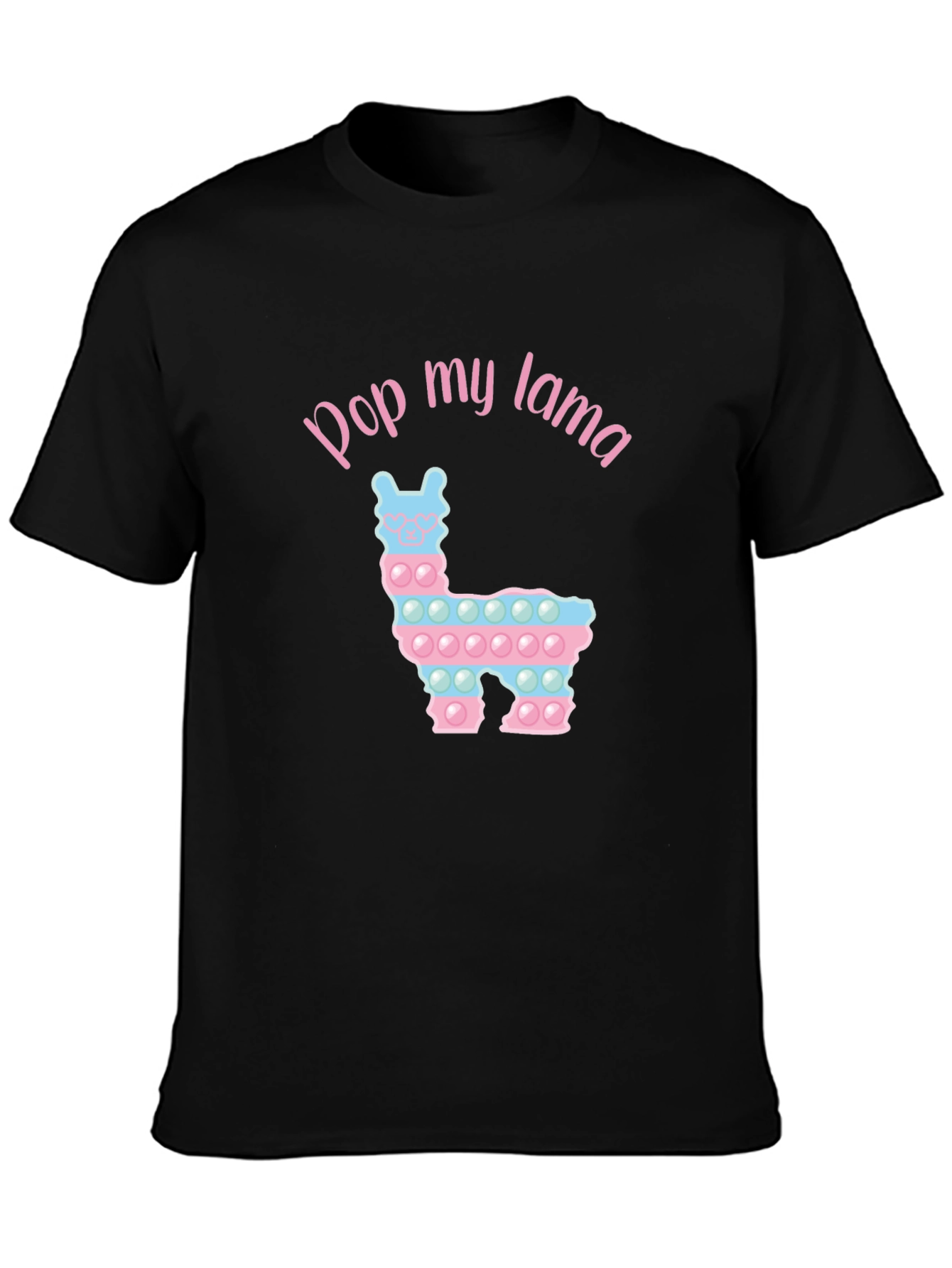 Pop My Lama T-Shirt Funny Pop It Toy Shirt