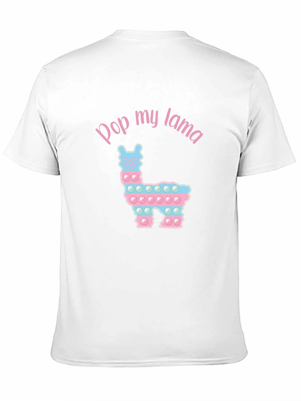 Pop My Lama T-Shirt Funny Pop It Toy Shirt
