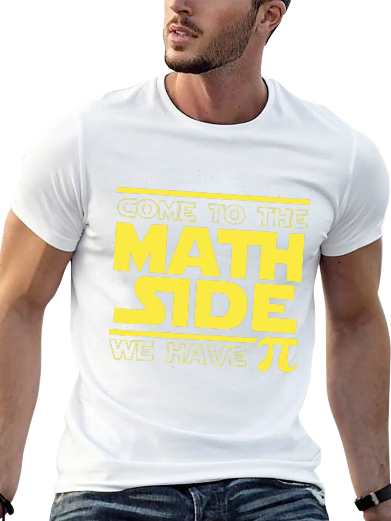 Math Side T-Shirt - Funny Math Pi Geek Tee