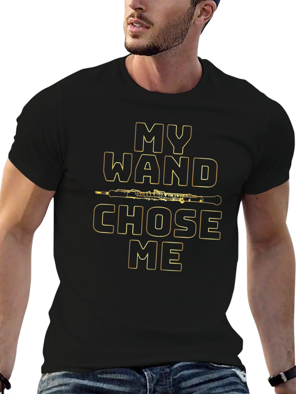 My Wand Chose Me Oboe T-Shirt