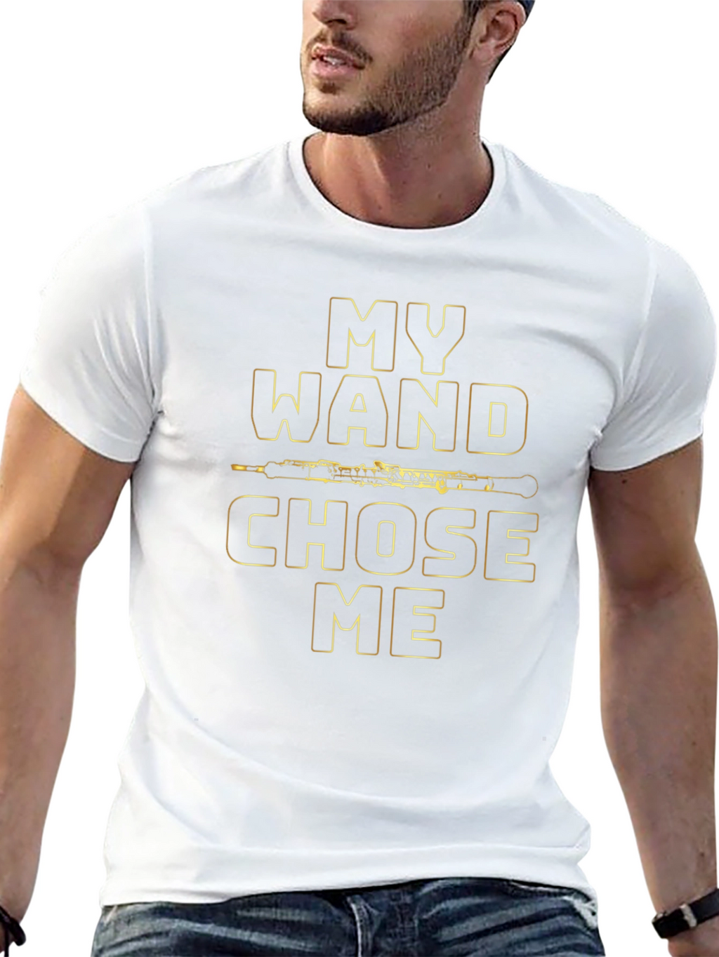 My Wand Chose Me Oboe T-Shirt