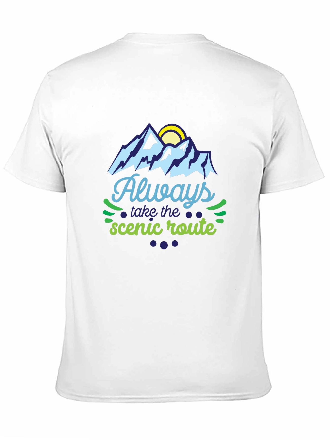 Always Take the Scenic Route Graphic Tee