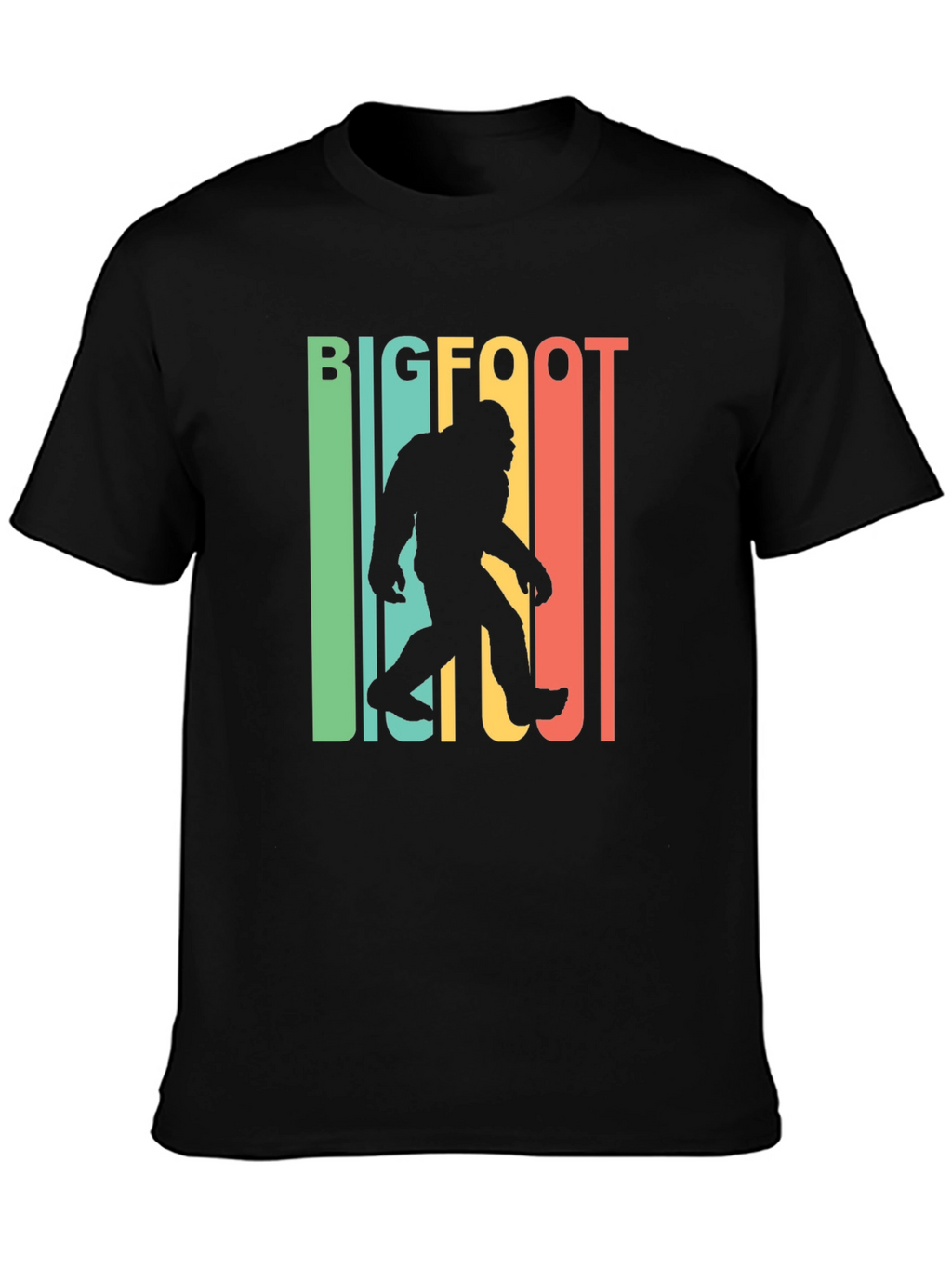 Retro Bigfoot T-Shirt - Sasquatch Tee