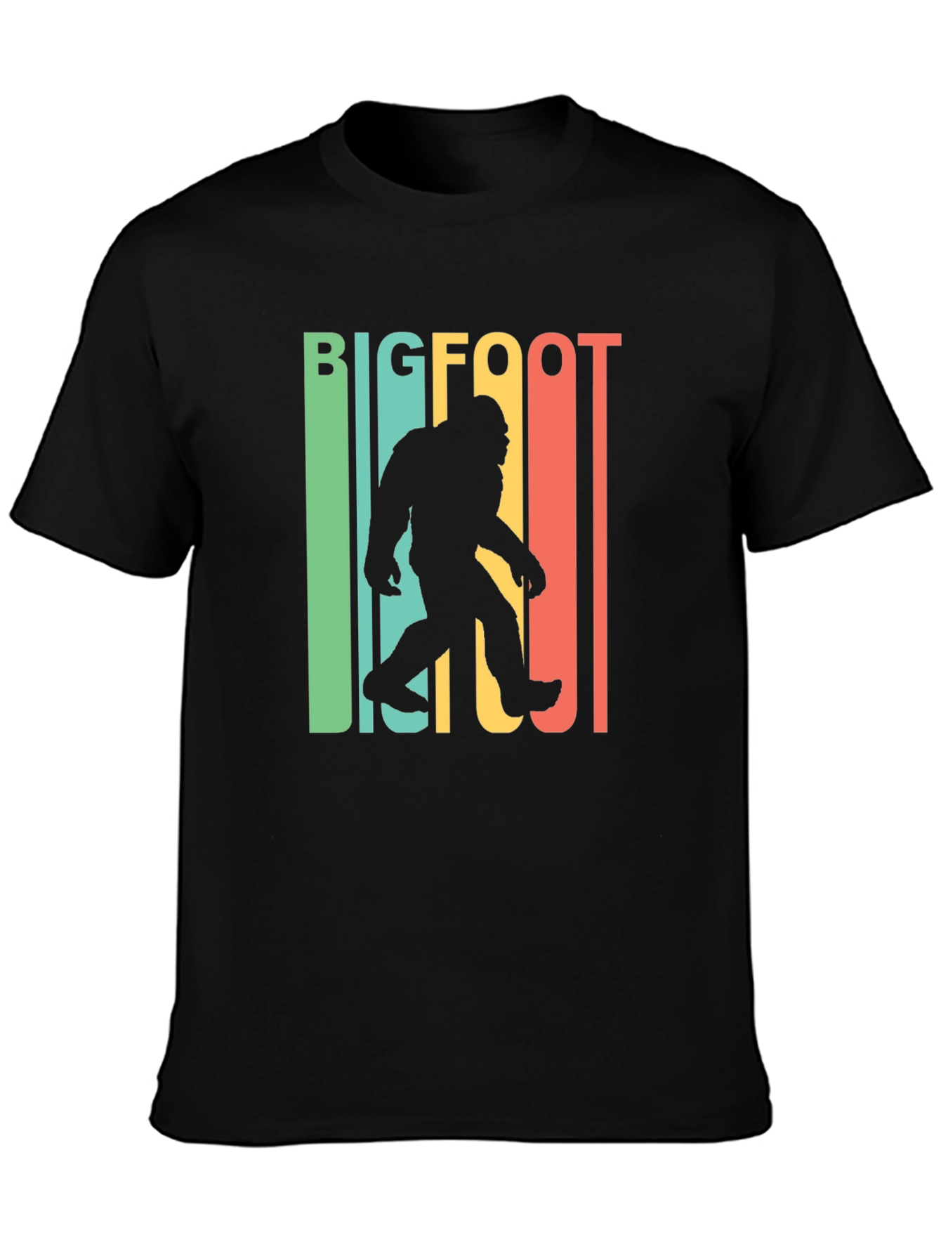 Retro Bigfoot T-Shirt - Sasquatch Tee