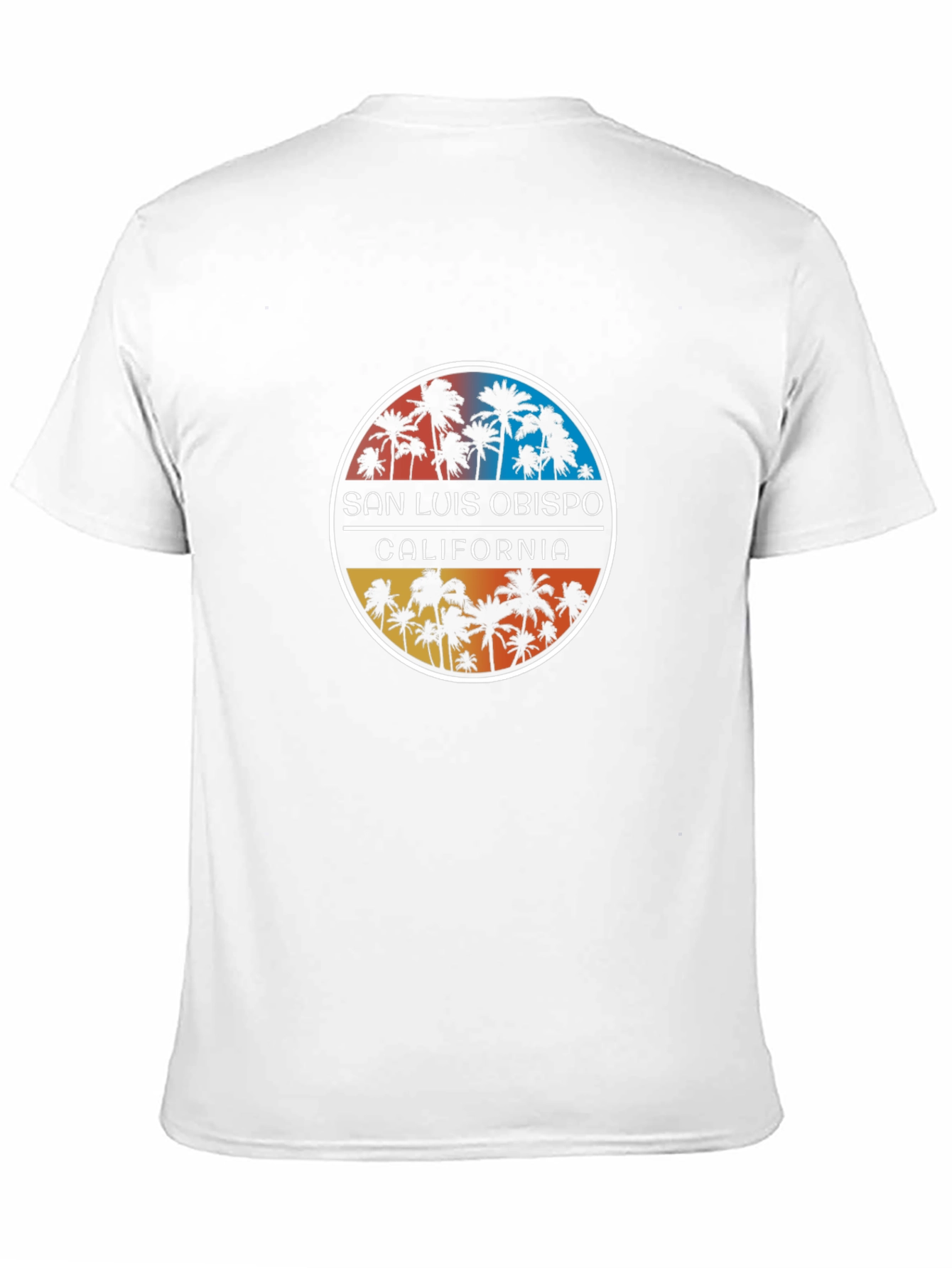 San Luis Obispo California Palm Tree T-Shirt