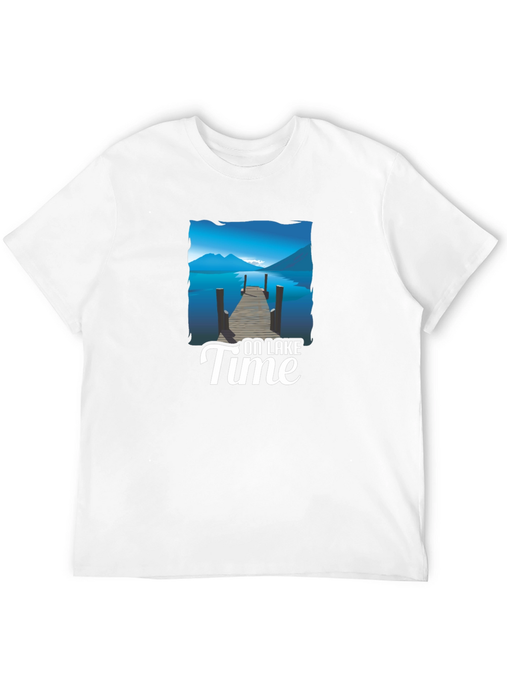 On Lake Time Graphic T-Shirt