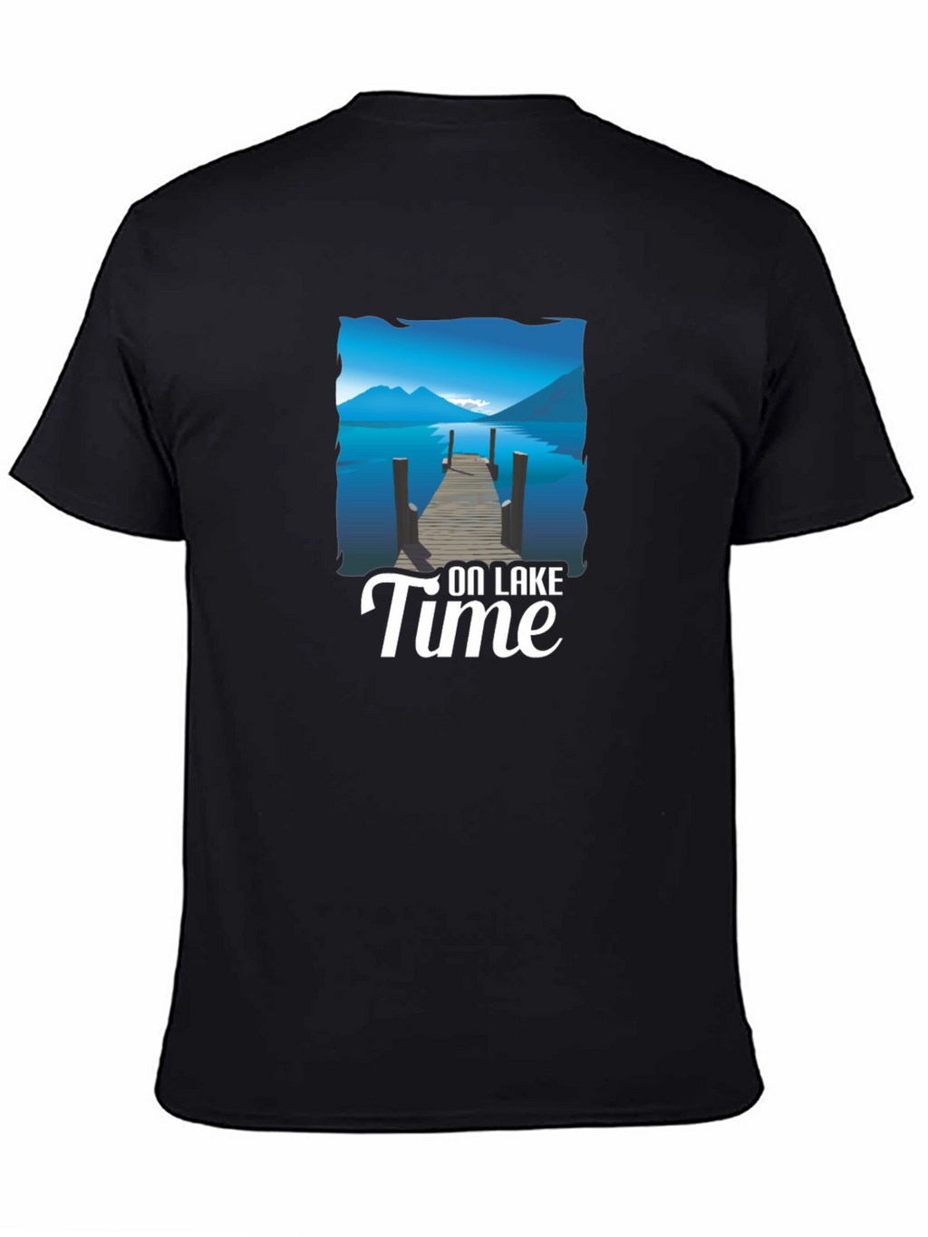 On Lake Time Graphic T-Shirt