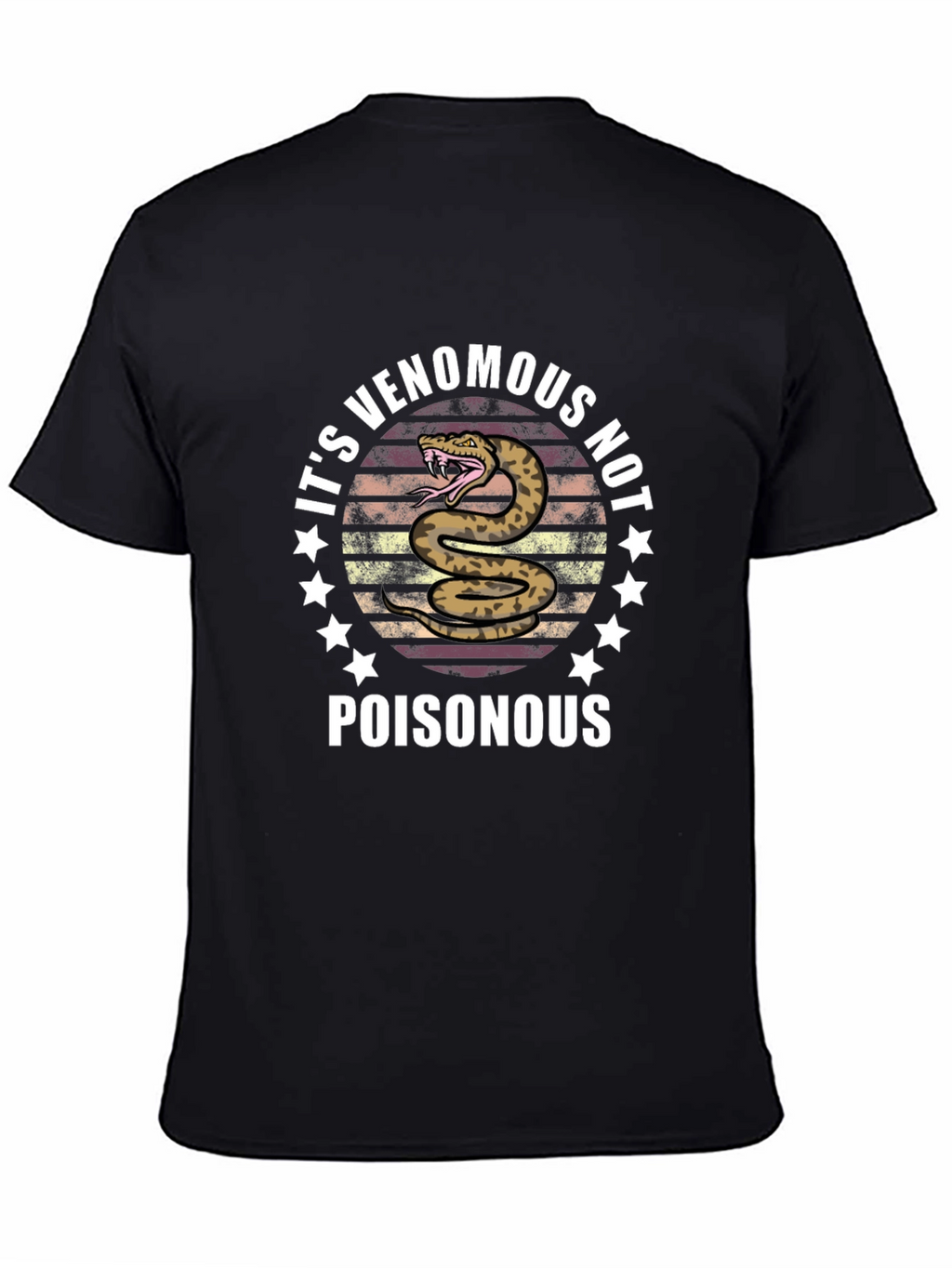 Venomous Not Poisonous Snake Graphic Tee