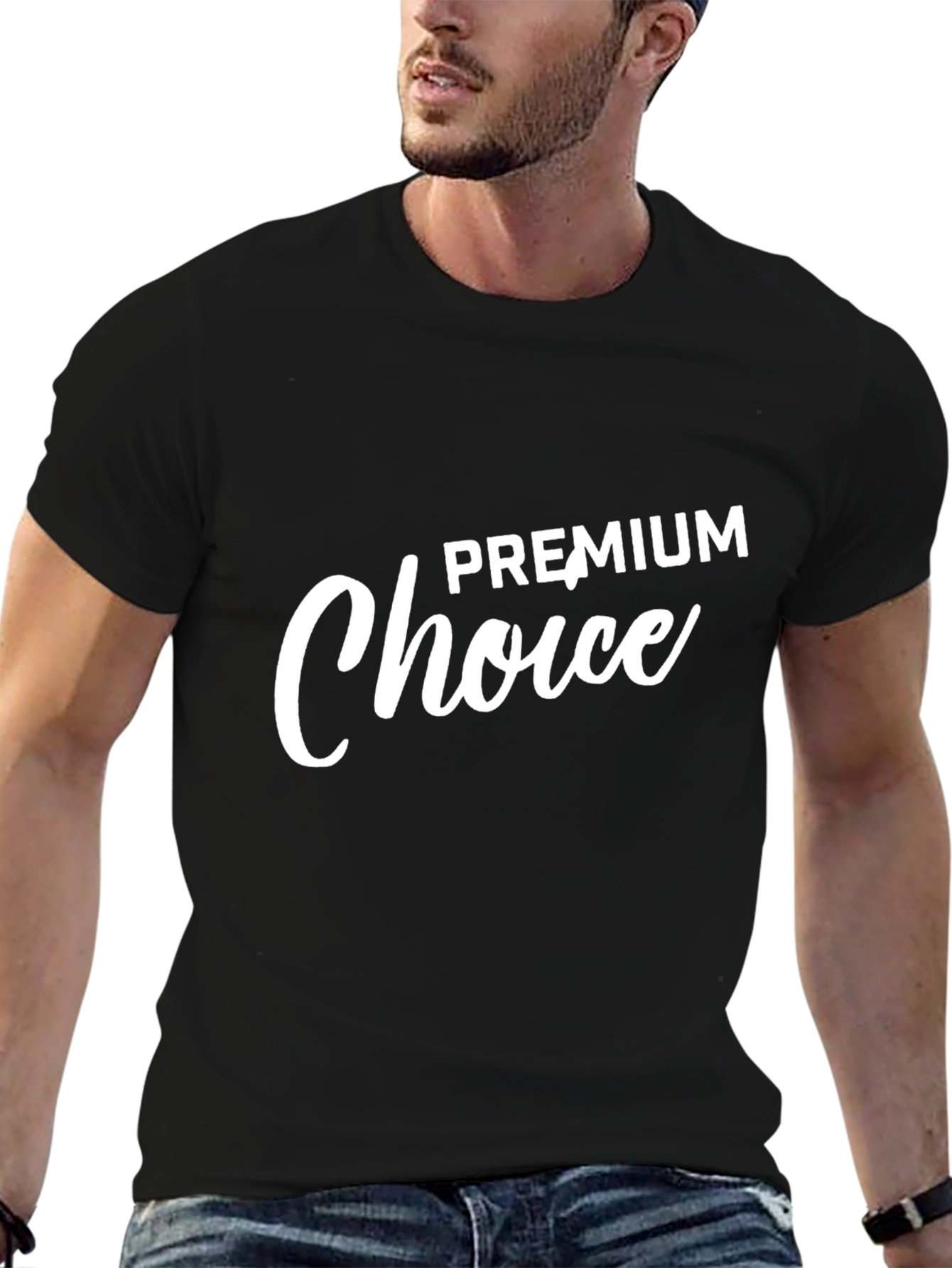 Premium Choice Black Tee