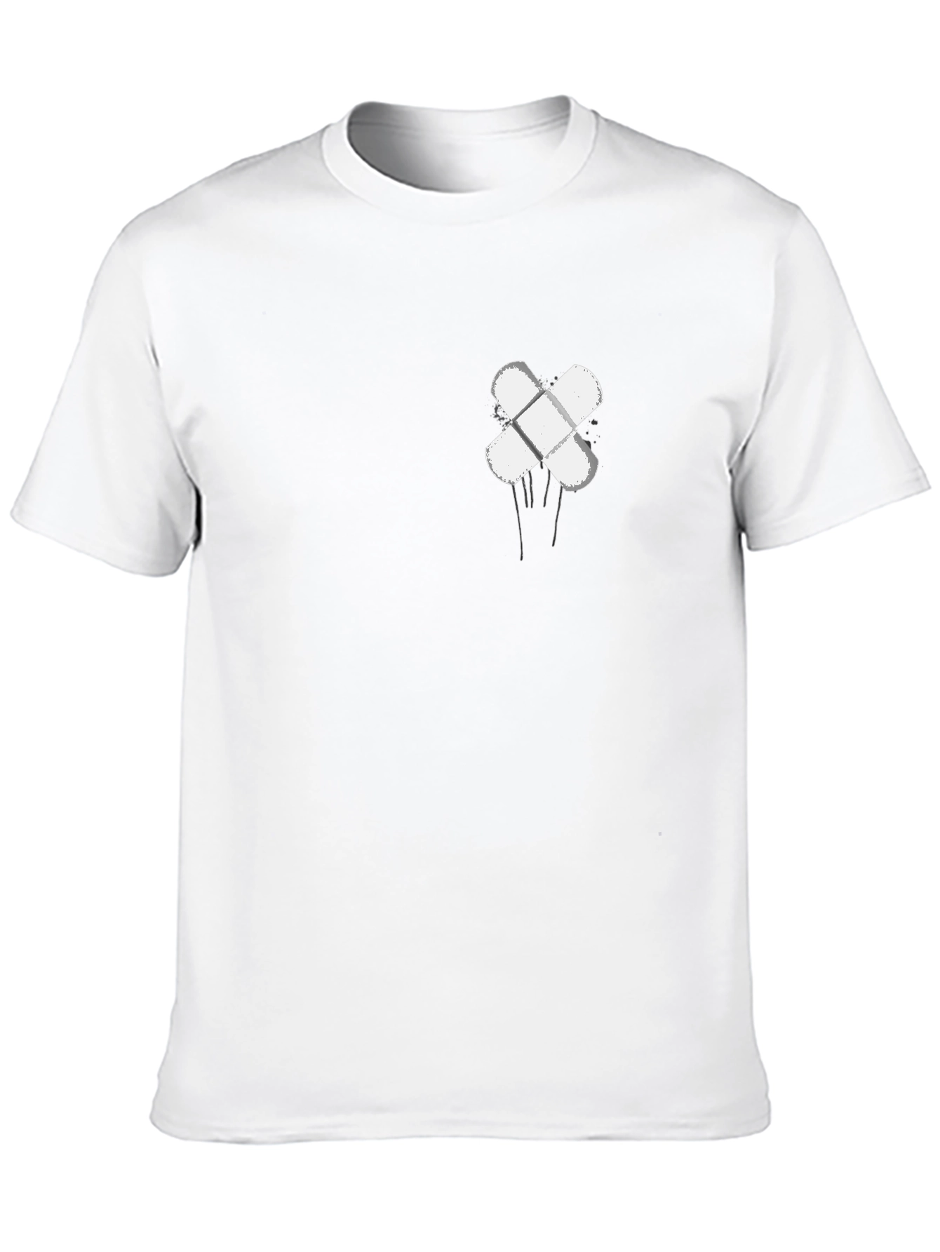 Graphic Tee - Plaster Cross Design