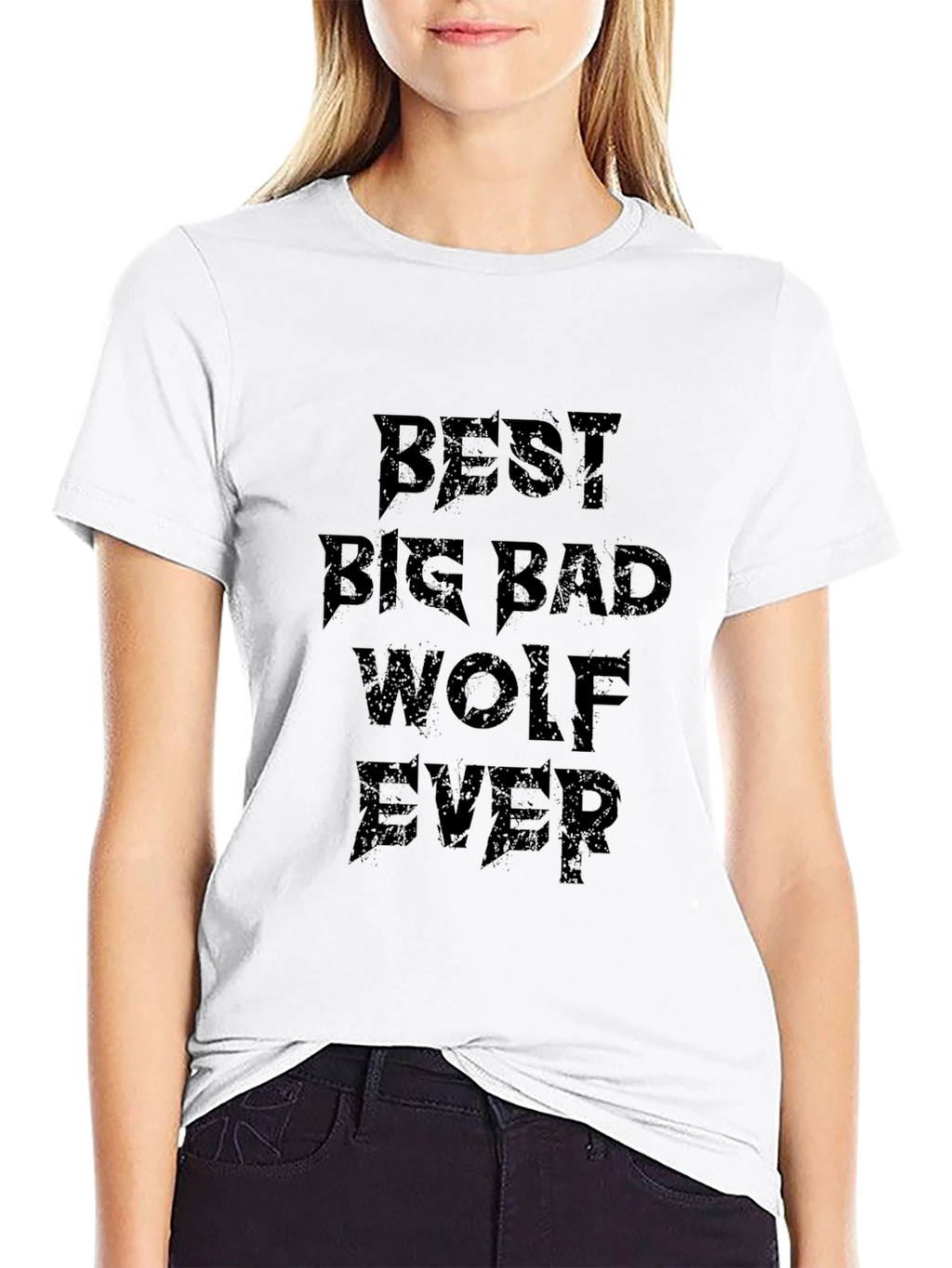 Best Big Bad Wolf Ever T-Shirt - Black