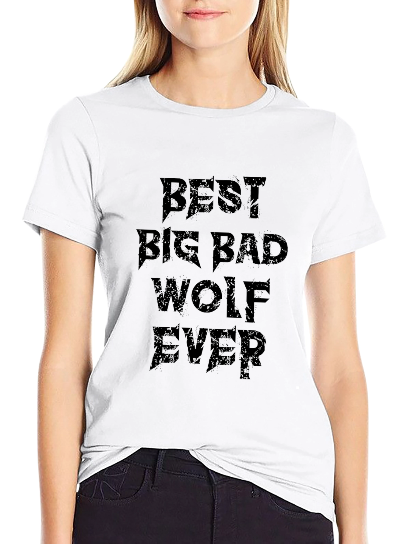 Best Big Bad Wolf Ever T-Shirt - Black