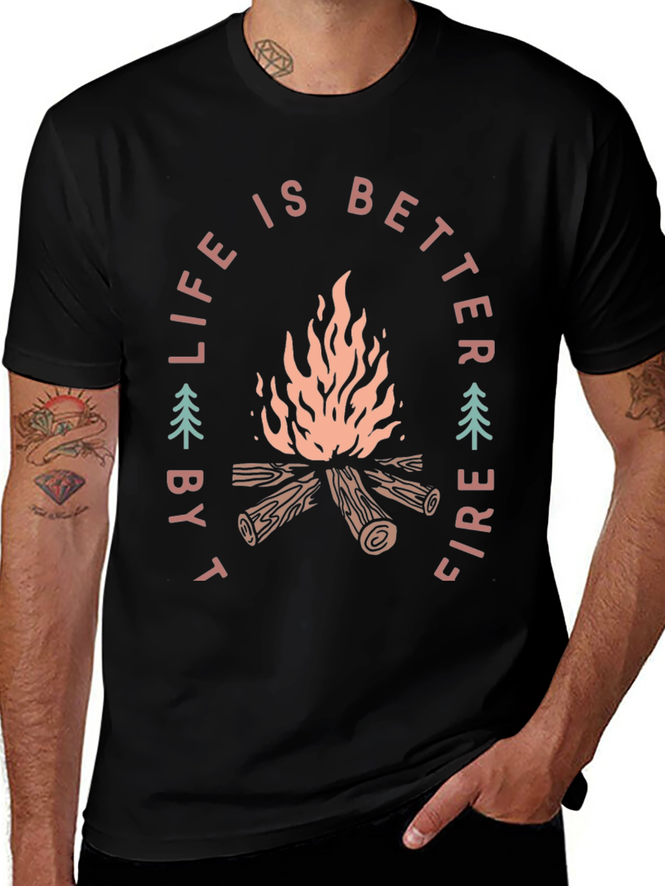 Life is Better by Fire T-Shirt